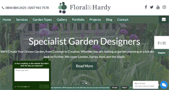 Desktop Screenshot of floralandhardy.co.uk